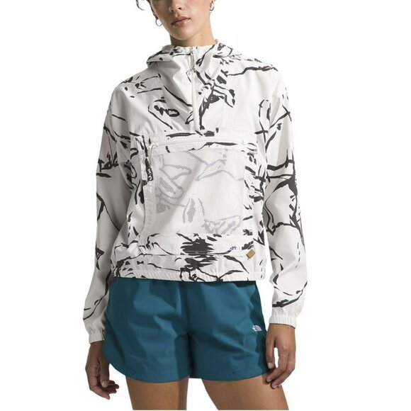 The North Face Women's Pathfinder Pullover Water-Resistant Jacket Medium NWT - Picture 2 of 12